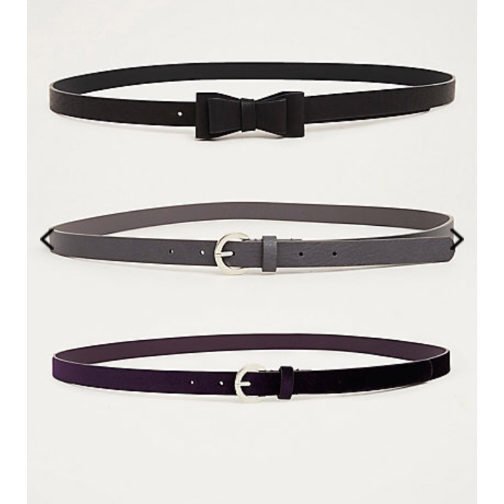 ONLY 1 LEFT!! Velvet Bow Belts ✨FIRM✨ - Picture 2 of 4